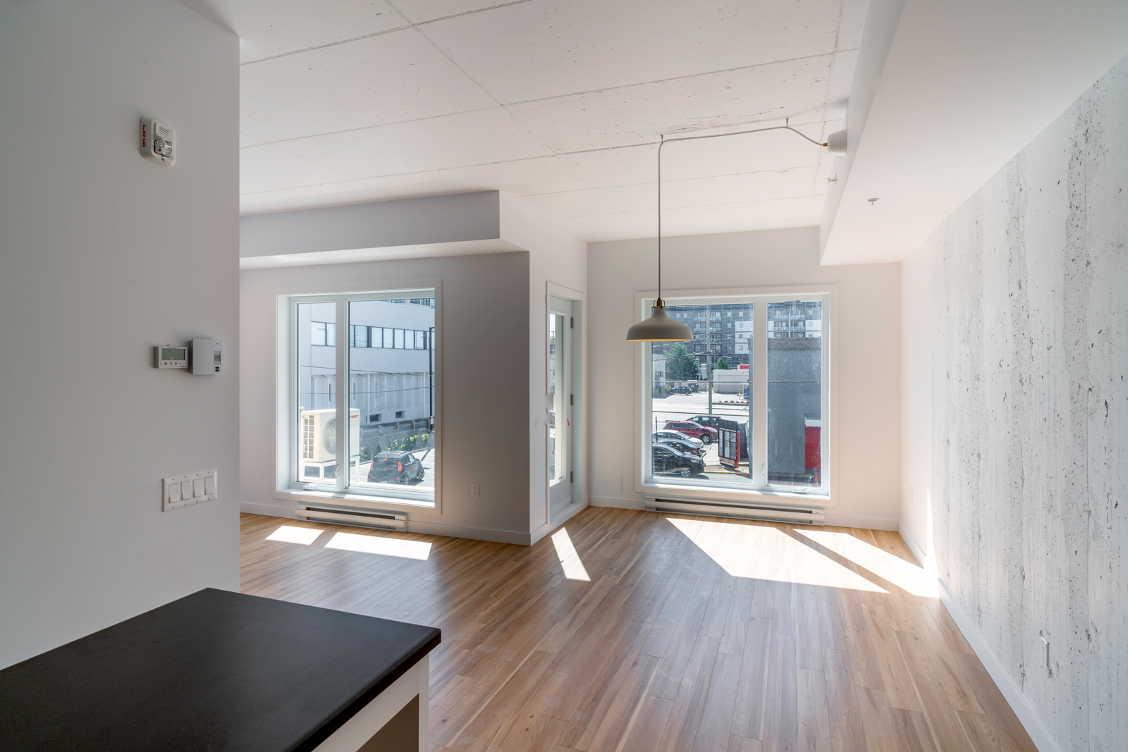 Salon d'un condo 3½